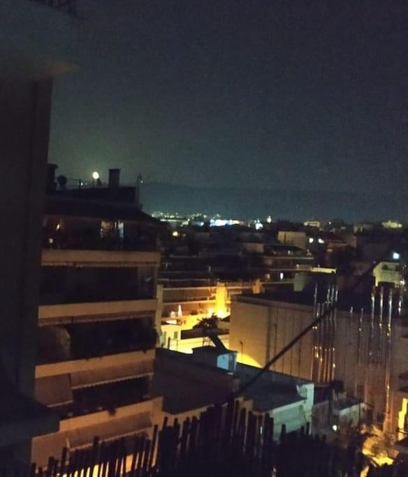 Spacious Private Rooftop Studio, Mountain And Sea View Atene Esterno foto